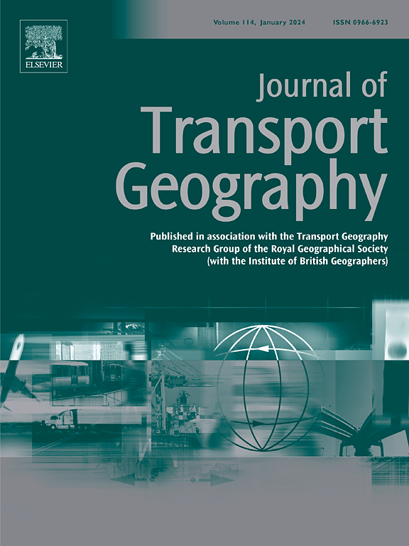 Go to journal home page - Journal of Transport Geography
